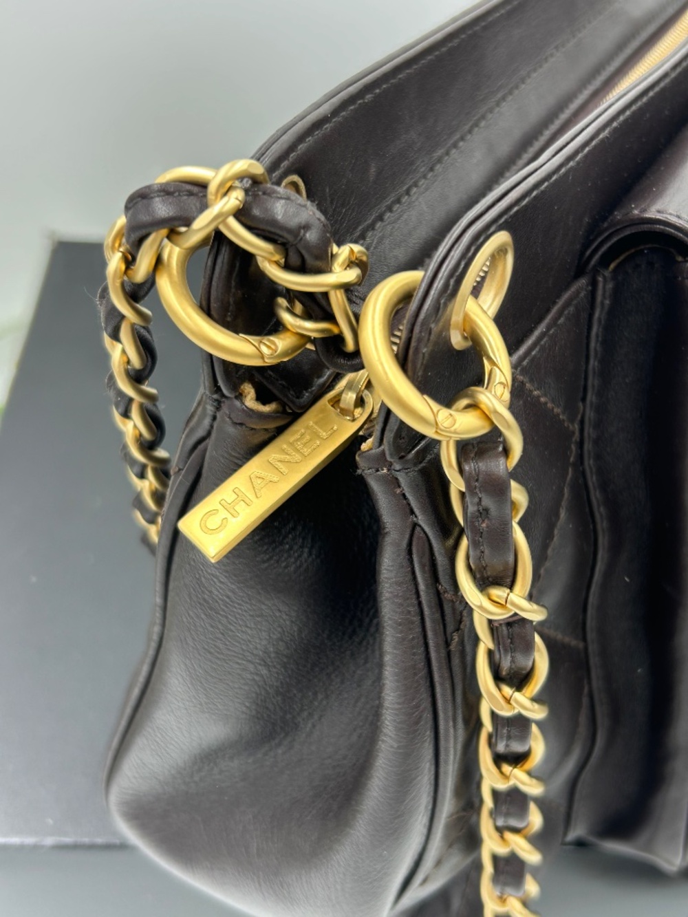 Chanel Cargo Pocket Quilted Shoulder Bag. - Picture 16 of 16